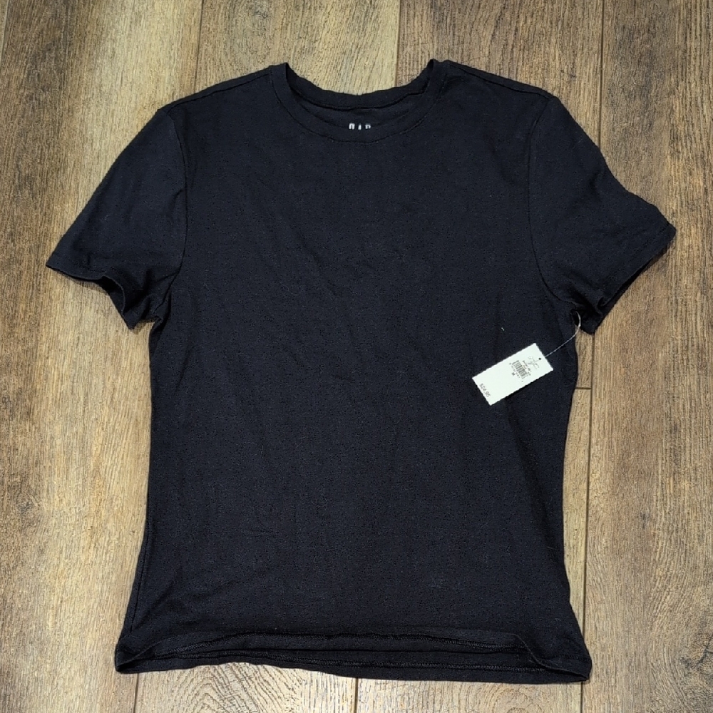 GAP Women's Charcoal Short Sleeve Tee